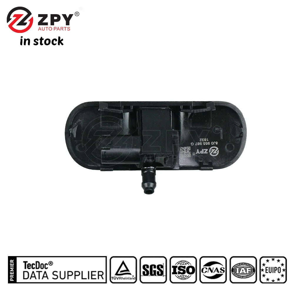 ZPY 아우디 A6 8J0 955 987G 용 새로운 품질 앞 유리 와셔 노즐 스프레이 제트