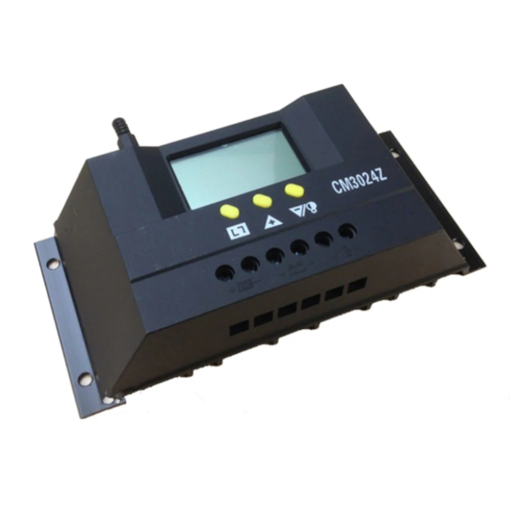 LCD 디스플레이 태양광 컨트롤러, 태양 전지 패널 자동 조절기, CM3024Z, 12V, 24V, 30A