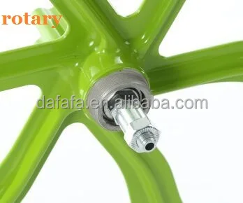 26-Inch City Bike with Magnesium Alloy 10-Spoke Wheels Front & Rear Flower Shape Bike Rims Powder Coated Disc Brake System
