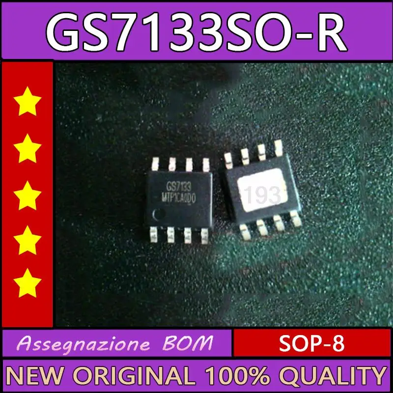 

10PCS GS7133 GS7133SO-R sop-8 New оригинальная микросхема In stoc