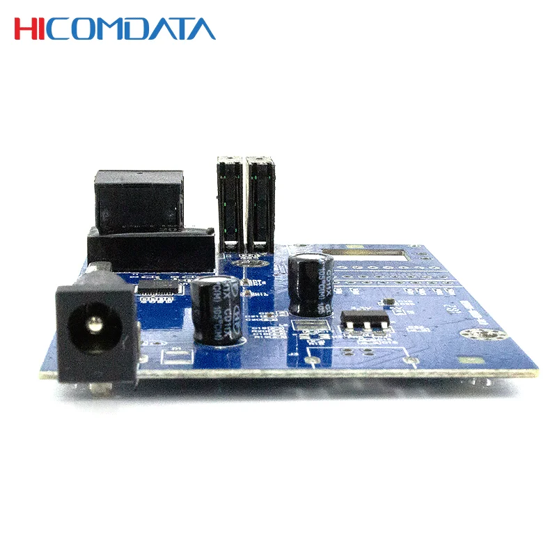 HICOMDATA 100M Fiber Optic Media Converter 1 SFP 1 RJ45 LC Port 20km Optical Sfp Optics Equipment