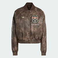 Veste ample rétro chaude à col montant pour femme Adidas Clover authentique KF2307 2