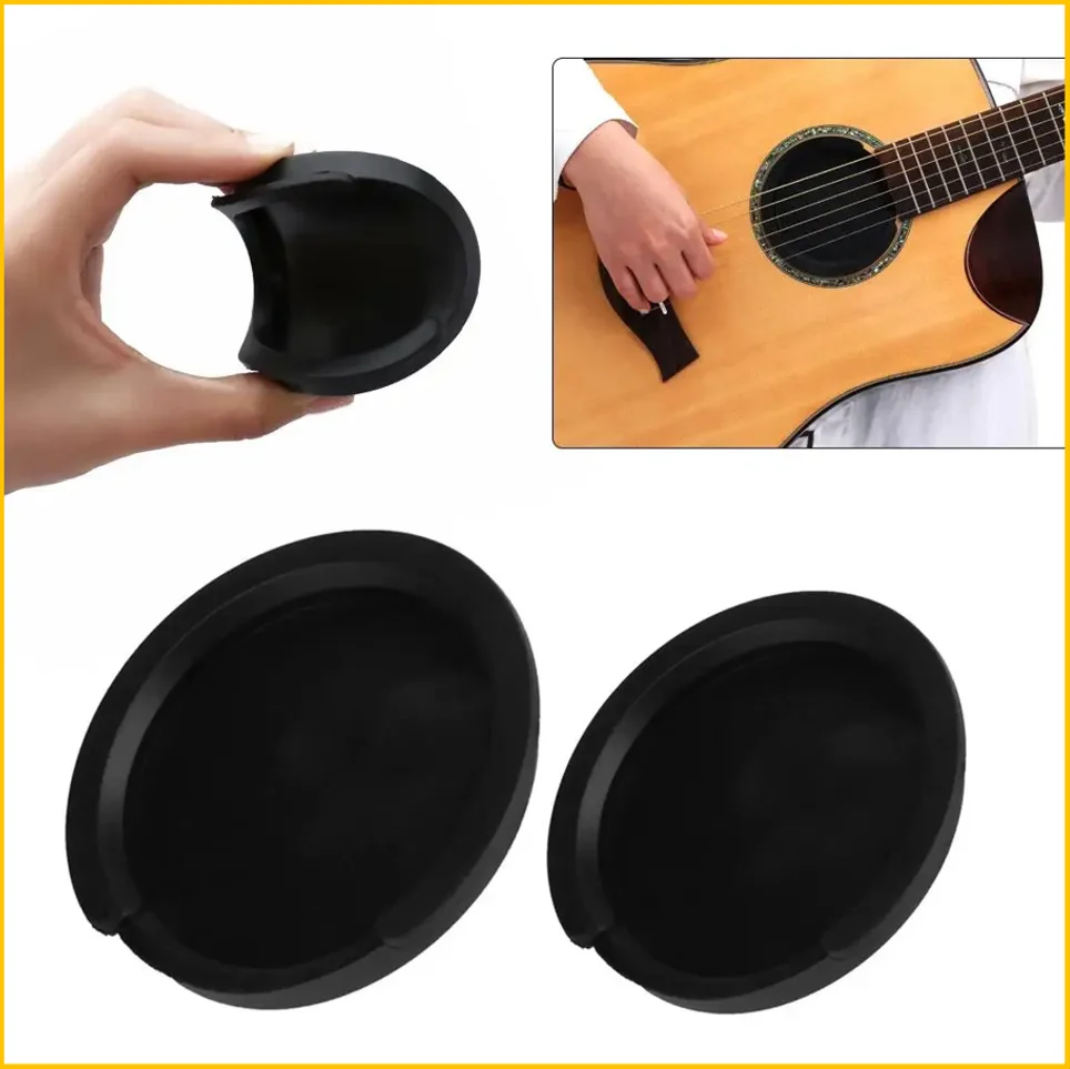 Schalllochabdeckung für Akustikgitarre, klassische Geräuschreduzierung, Buster-Schalldämpfer, verhindert Feedback für Gitarrenzubehör – Detail 6
