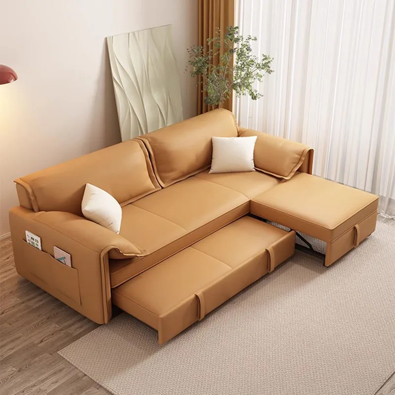 

Waterproof Armrest Multifunctional Sofa Bed Reclining Lounge Convertible Sofa Modern Economic Sofy Do Salonu Home Furniture