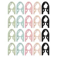 Folding Clothes Hangers 20X Travel Accessories For Women Foldable Clothes Drying Rack Space Saving Clothes Hanger Drying Rack 1