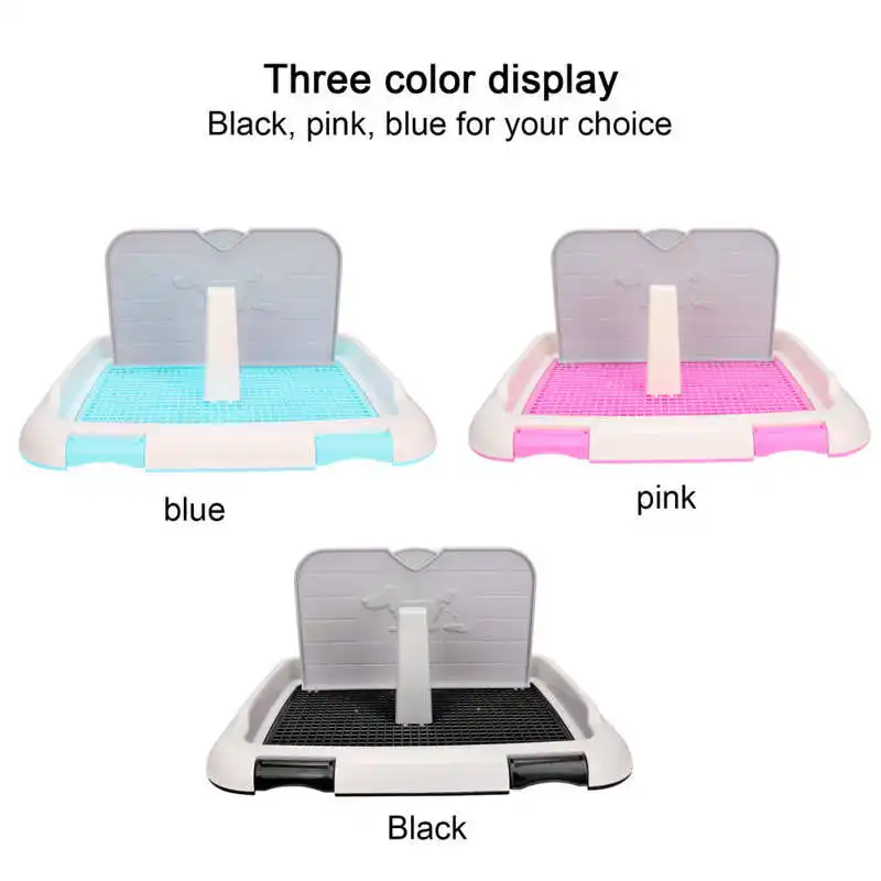 Dog Cat Pet Toilet Indoor Puppy Training Toilet Potty Fence Dog Scheduled Urination Potty Tray Products Tool Accessories Outdoor