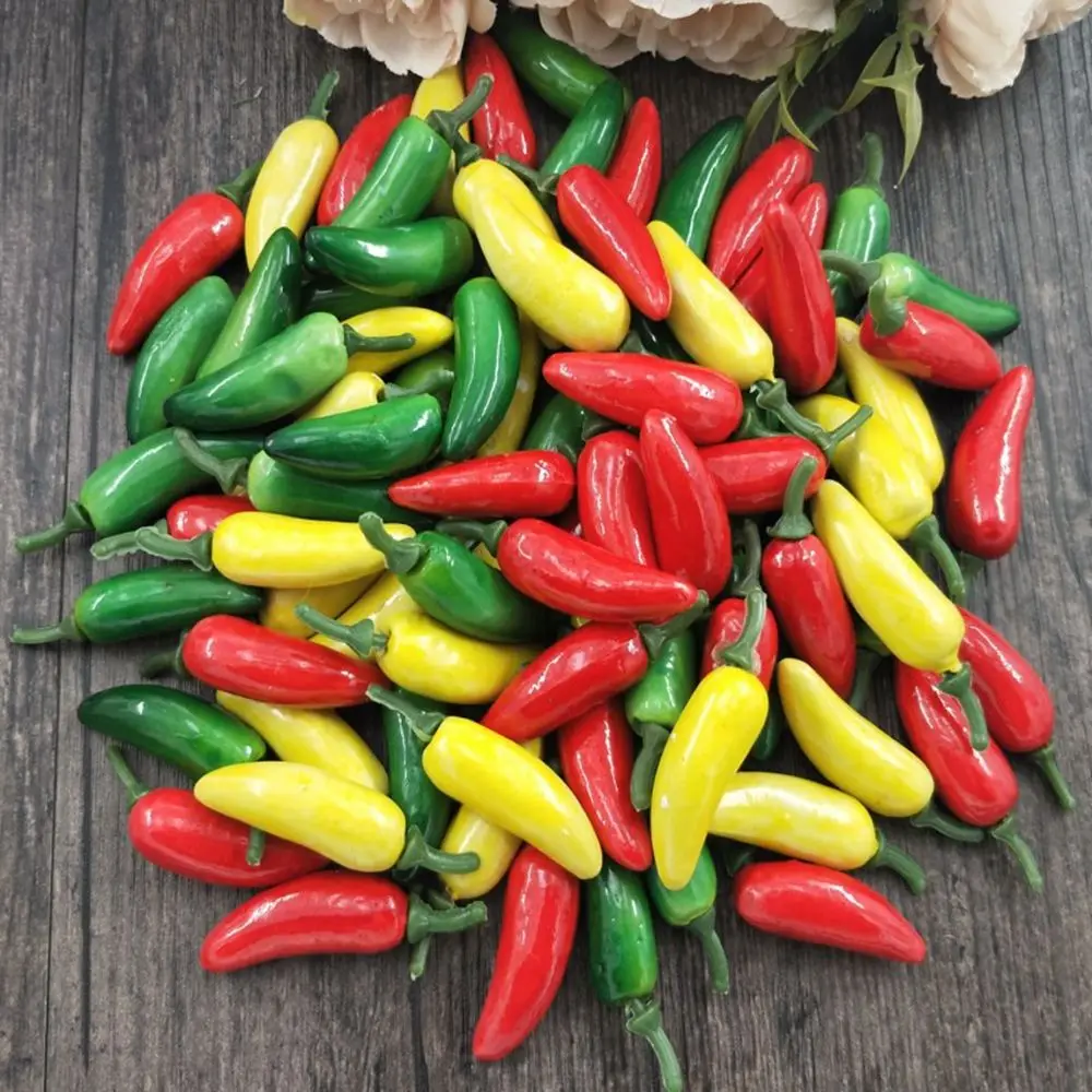 10 PCS Mini Plants Plastic Home Fake Vegetables Artificial Pepper Simulation Chili Decoration vegetable ornaments,artificial plant flowers,artificial plant flower,artificial pumpkin decoration,artificial egg decoration