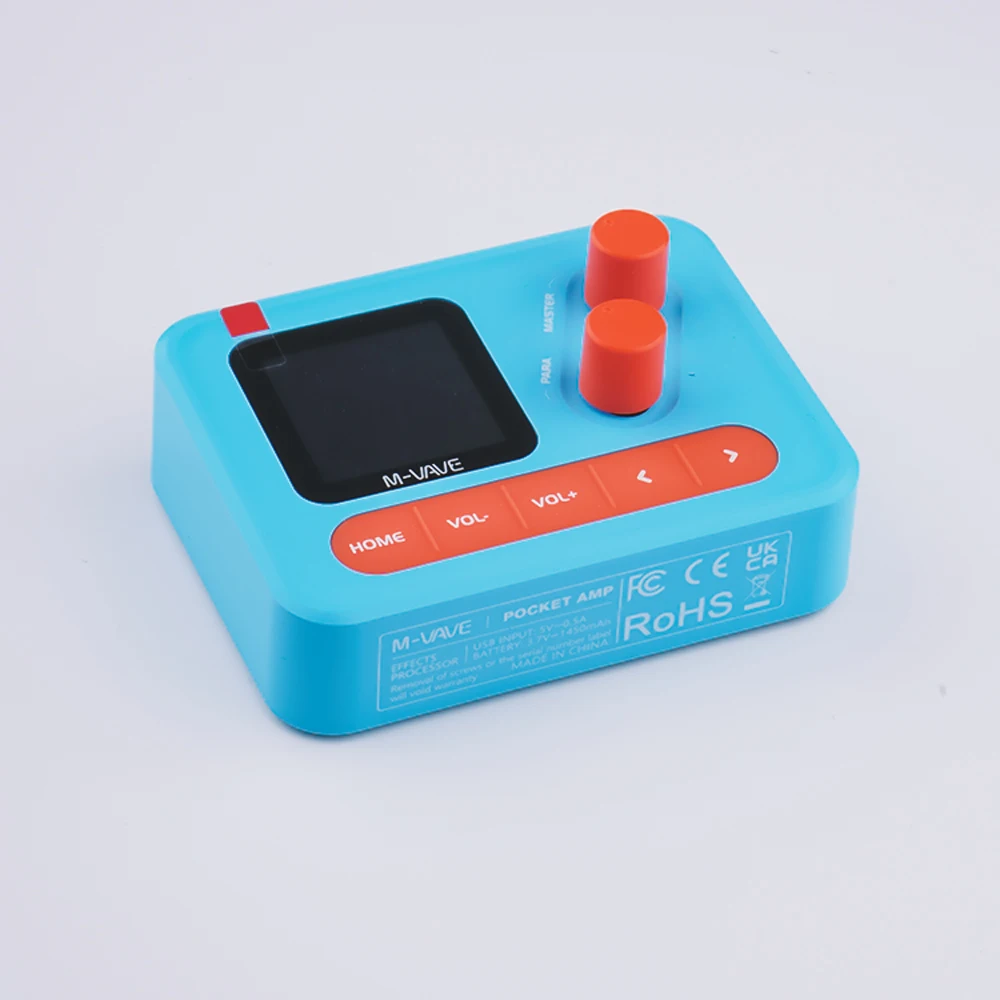 M-VAVE Pockect AMP Multi-Function Effects Processor 3-band EQ 5