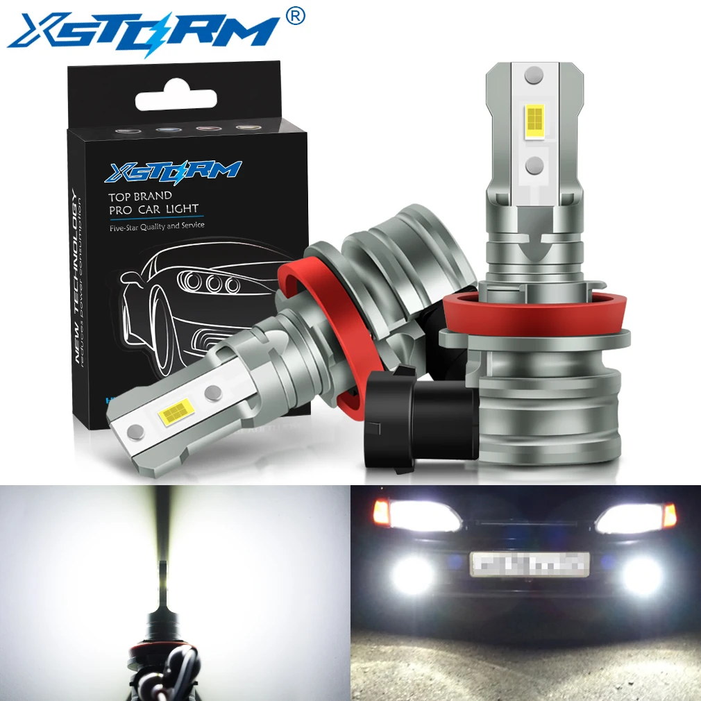 XSTORM H8 H11 LED Headlight Bulb Canbus H16 JP 9005 HB3 9006 HB4 Auto