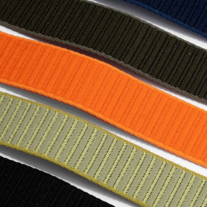 Deluxe QuickFit Nylon Sport Watch Strap - High-Quality Men's Replacement Wristband