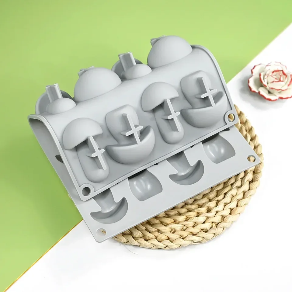 Stampo in silicone per funghi, funghi velenosi, per decorazioni per torte nuziali, decorazioni per cupcake, budini, biscotti e biscotti Stampo in silicone per funghi, funghi velenosi, per decorazioni per torte nuziali, decorazioni per cupcake, budini, biscotti e biscotti