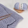 100g/ball Hand Knitted DIY Milk Cotton Yarn Medium Thick Wool Thread Soft Feel Hat Scarf Material Crochet Thread Handmade Gifts 4