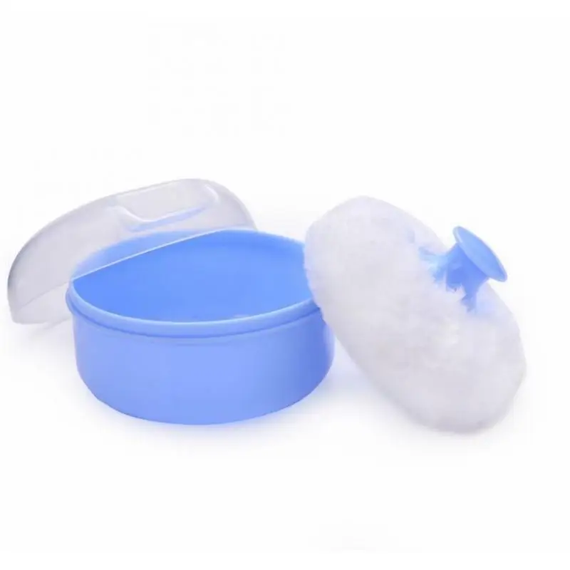 

Новинка, высокое качество, Детская Мягкая косметическая пудра для тела, тальковая пудра, губка в коробке, оптовая продажа