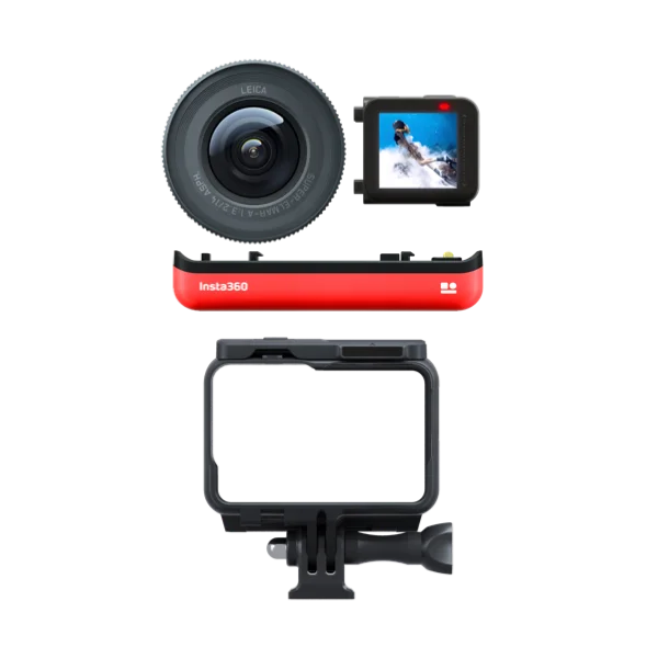 Insta360 One R 4K 5.7K 액션 카메라, 트윈 에디션 렌즈, 스포츠 캠
