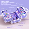Kids Cosmetics Toy Set Washable Girl Makeup Toy Game Set Princess Christmas And New Year Gift Lipstick Eye Shadow Makeup Box Set 4