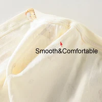 Muslin Newborn Jumpsuit Cartoon Bear Long Sleeves Baby Rompers for Boys Girls Spring Clothes Infant Outfit Toddler Onesie 0-18M 4