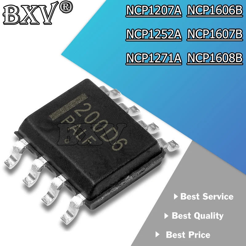 10PCS/LOT NCP1200D60R2G NCP1203D60R2G NCP1207A NCP1252A NCP1271A ...