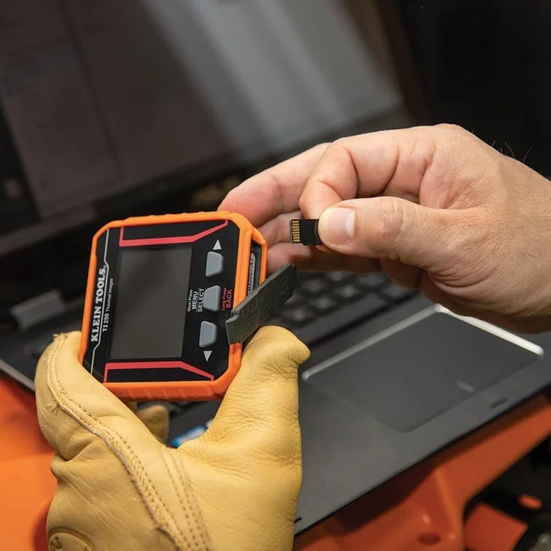 TI250 Rechargeable Thermal Imaging Camera, Camera Displays Over 10,000 Pixels with 3 Color Palettes, High / Low Temperature Poin