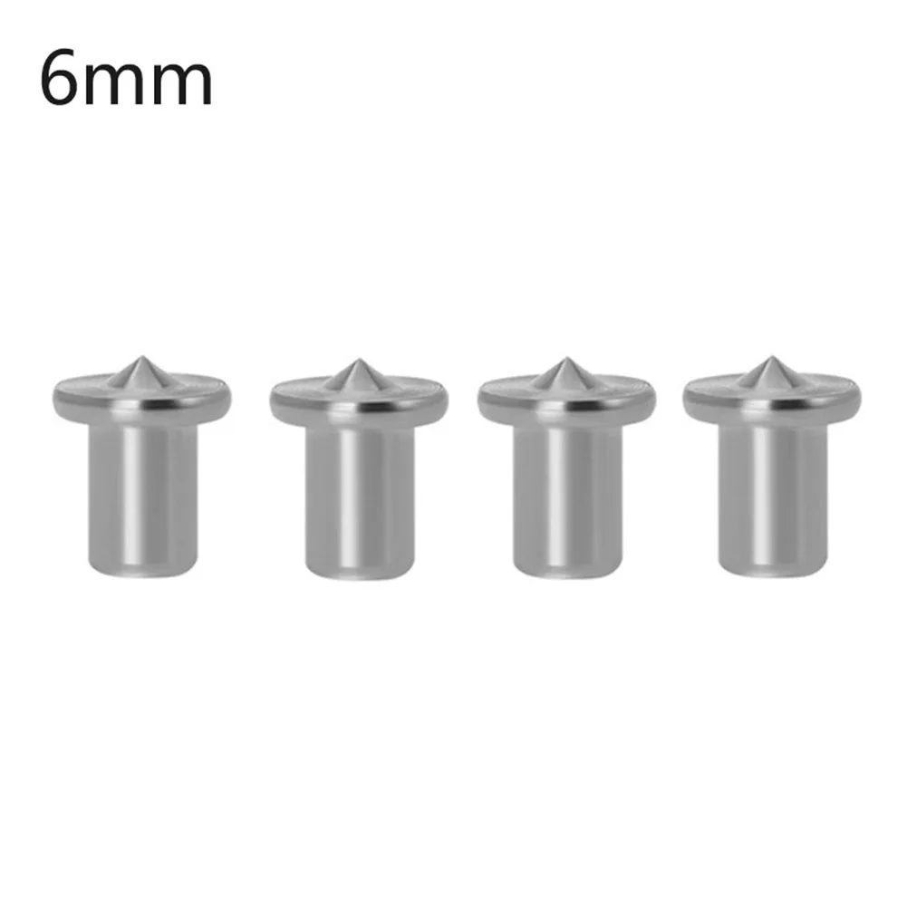 

6/8/10/12mm Dowel Centre Point Pin Set Wood Timber Marker Hole Tenon Center Set Power Tool Replacement Accessories Woodworking