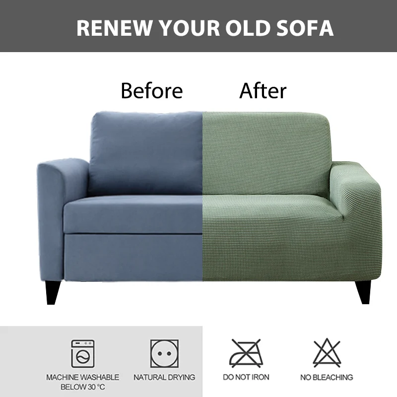 Thick Jacquard Sofa Cover Elasticity Covers For Armchair 1/2/3/4/5 Seater L-shape Sofa Cove Sofa Seat Cover For Home Living Room 6