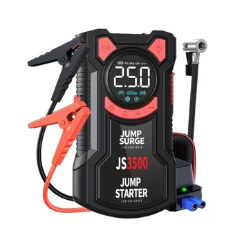 5000A Jump Starter with Air Pump 1