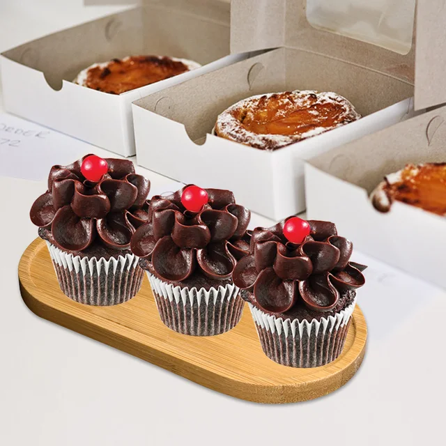 Téglalap Ovális Bambusz Fa Csészealj Növényi Tálca Mini Pot Állványa Kedvelt Zamatos Edény Egyszerű Kialakítás Otthoni Erkély - Image 4