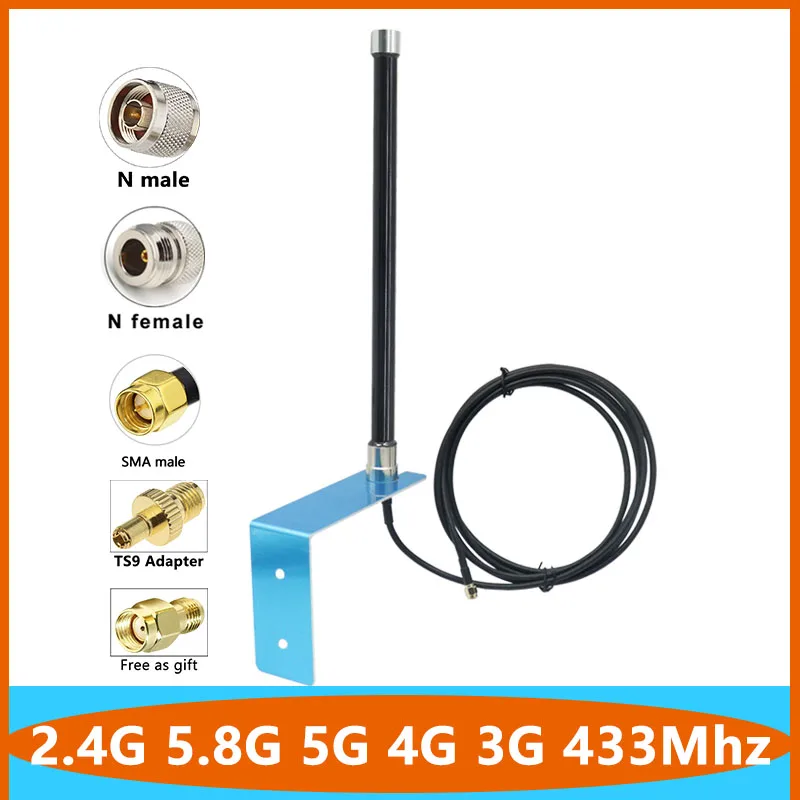 5G 4G Lte 3G GSM 2.4G 5.8G 433Mhz Lora Helium Hotspot Miner FRP Omni WiFi Outdoor Waterproof Aerial AP Fiberglass Antenna wifi antenna,lora antenna,lte antenna,outdoor antenna