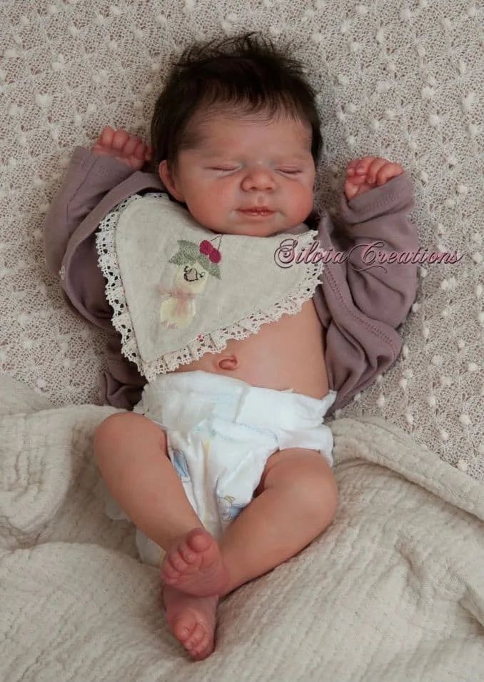 19Inch Pascale Reborn Vinyl Doll Kit Unpainted Blank Doll