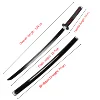 1:1 Demon Slayer Katana Sword  Zenitsu Kamado Tanjiro Cosplay Weapon Props Decoration kimetsu no yaiba Catana Anime sword 4
