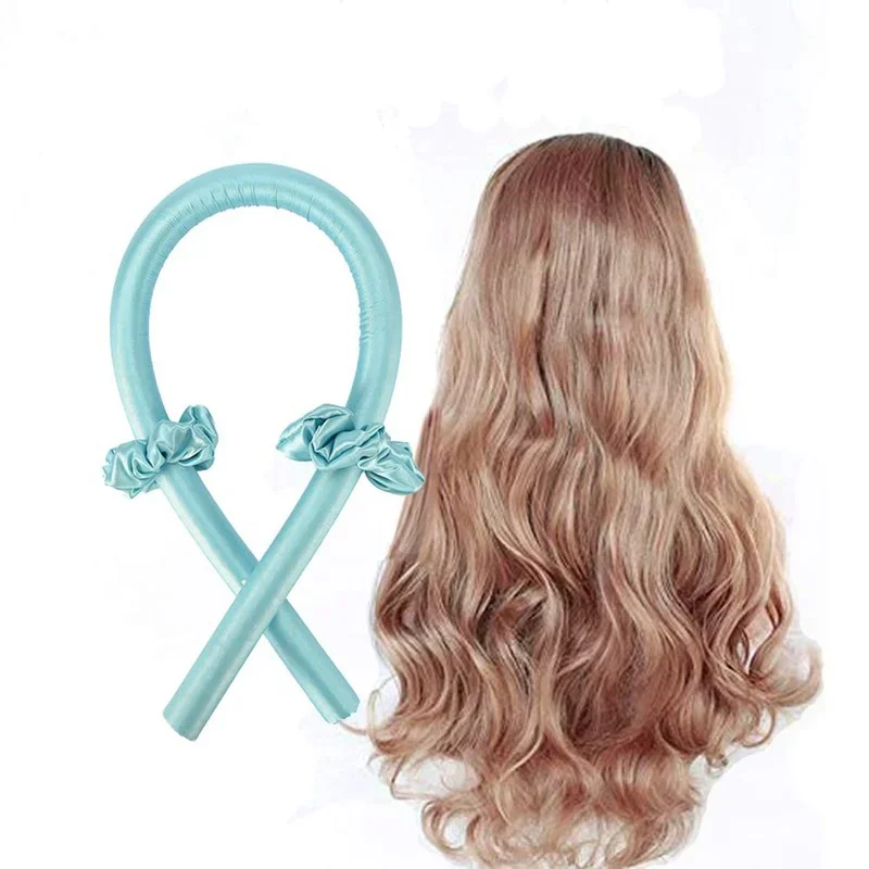 Curly Hair Products Set Heatless Curls Rollers Short Long Hair Overnight Silk Headband Curly Styling Tool boucleur cheveux hair curling tools