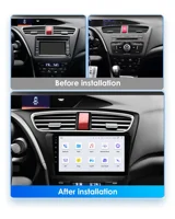 Auto radio za Honda Civic 9 FK FB 2012 - 2017 2