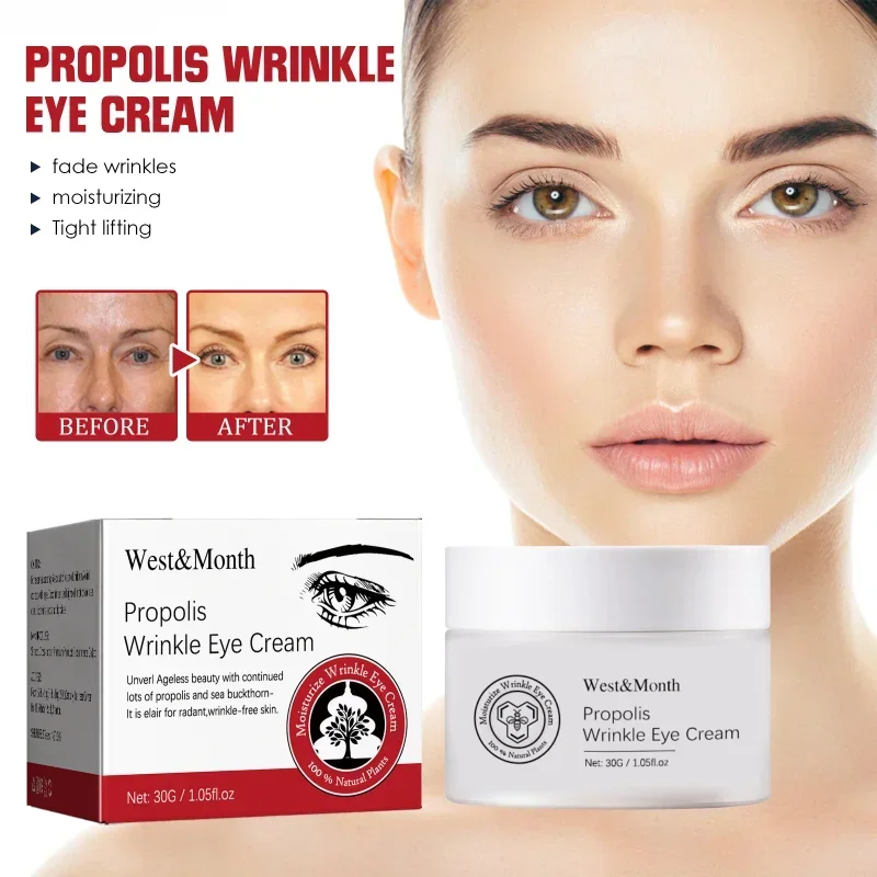 

Sdatter Propolis anti-wrinkle eye cream Lift Firmness Remove Eye Bags fade Dark Circles Puffiness Anit Aging Moisturizing skin c