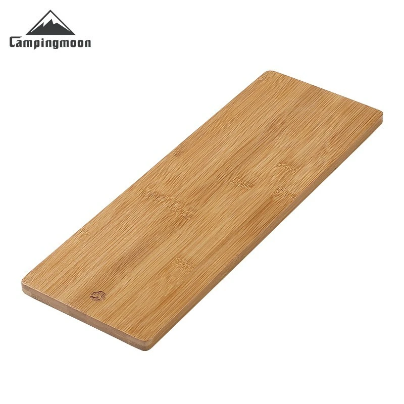 Eco-Friendly Bamboo & Wood Outdoor Camping Table Board - Double-Sided Cutting Surface