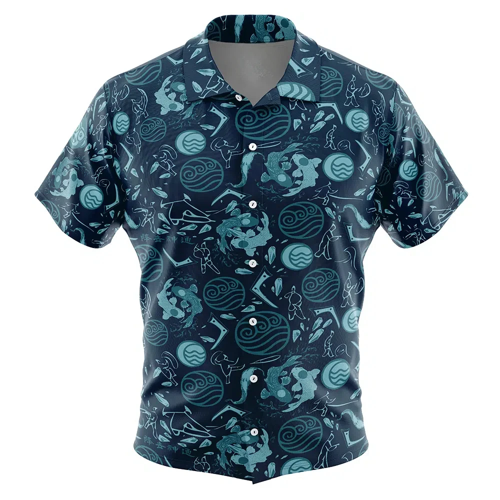 Horror Manga Junji Lto Button Up HawaiianShirtFashion Trend Breathable Loose Versatile Casual Sports Summer Men 5