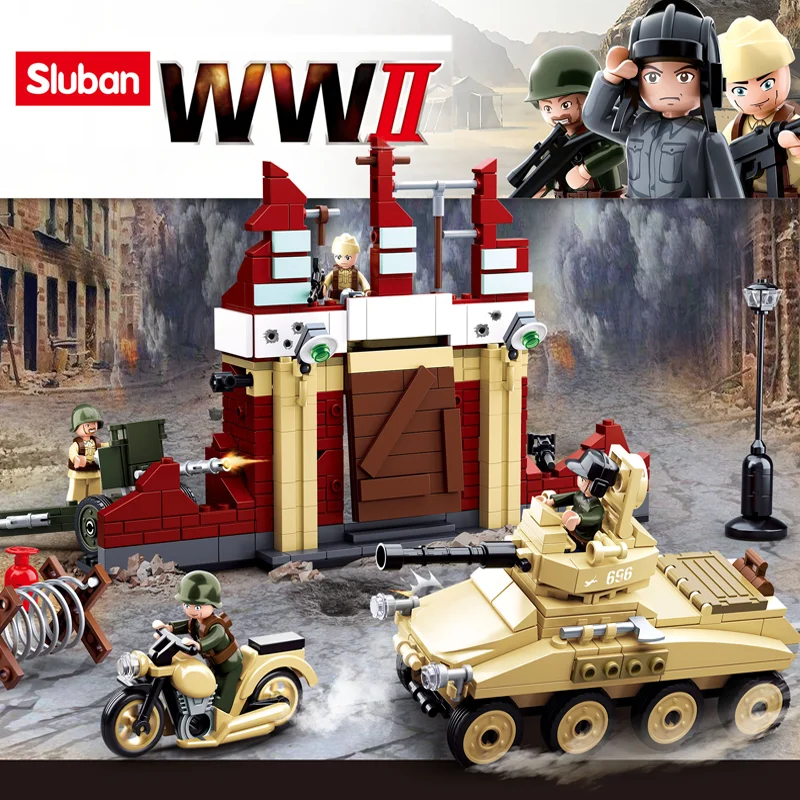 Sluban 696 WWII Battle of Stalingrad Building Brick Kit (479 pcs) 