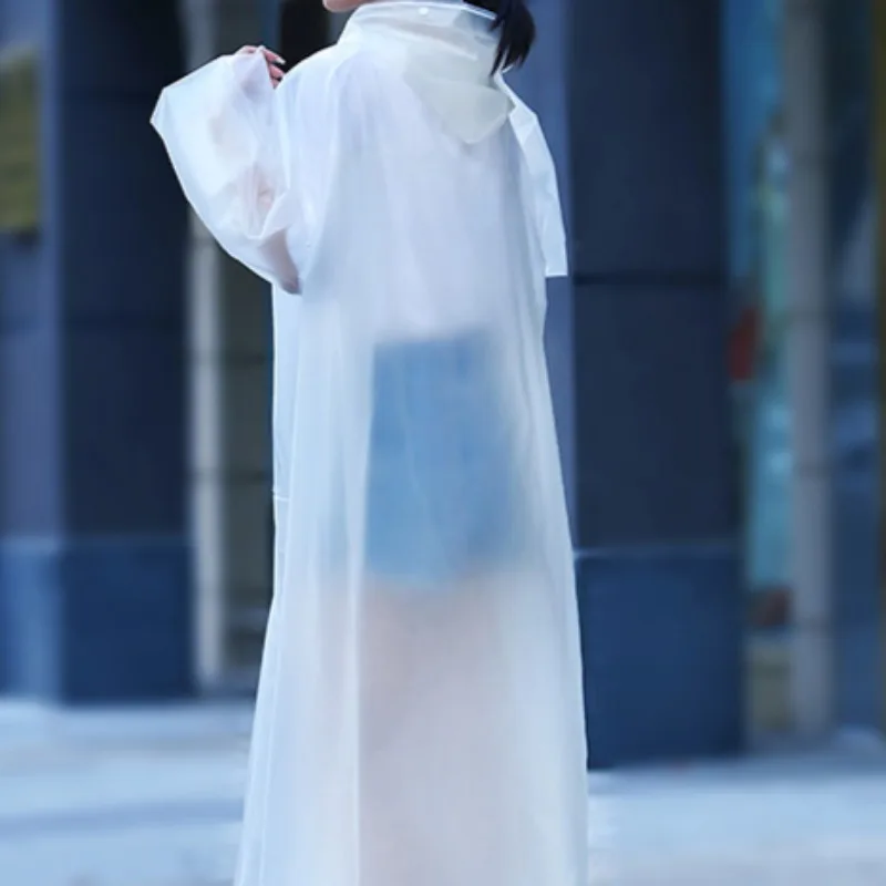 Raincoat electric bike long body fashion single men and women cycling battery bike adult poncho rain poncho raincoat suit bike raincoat