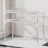 Kitchen Elevated Design Seasoning Rack Microwave Storage RackBilayer Oven Modern Minimalism Kitchen Accessories Organizer 2