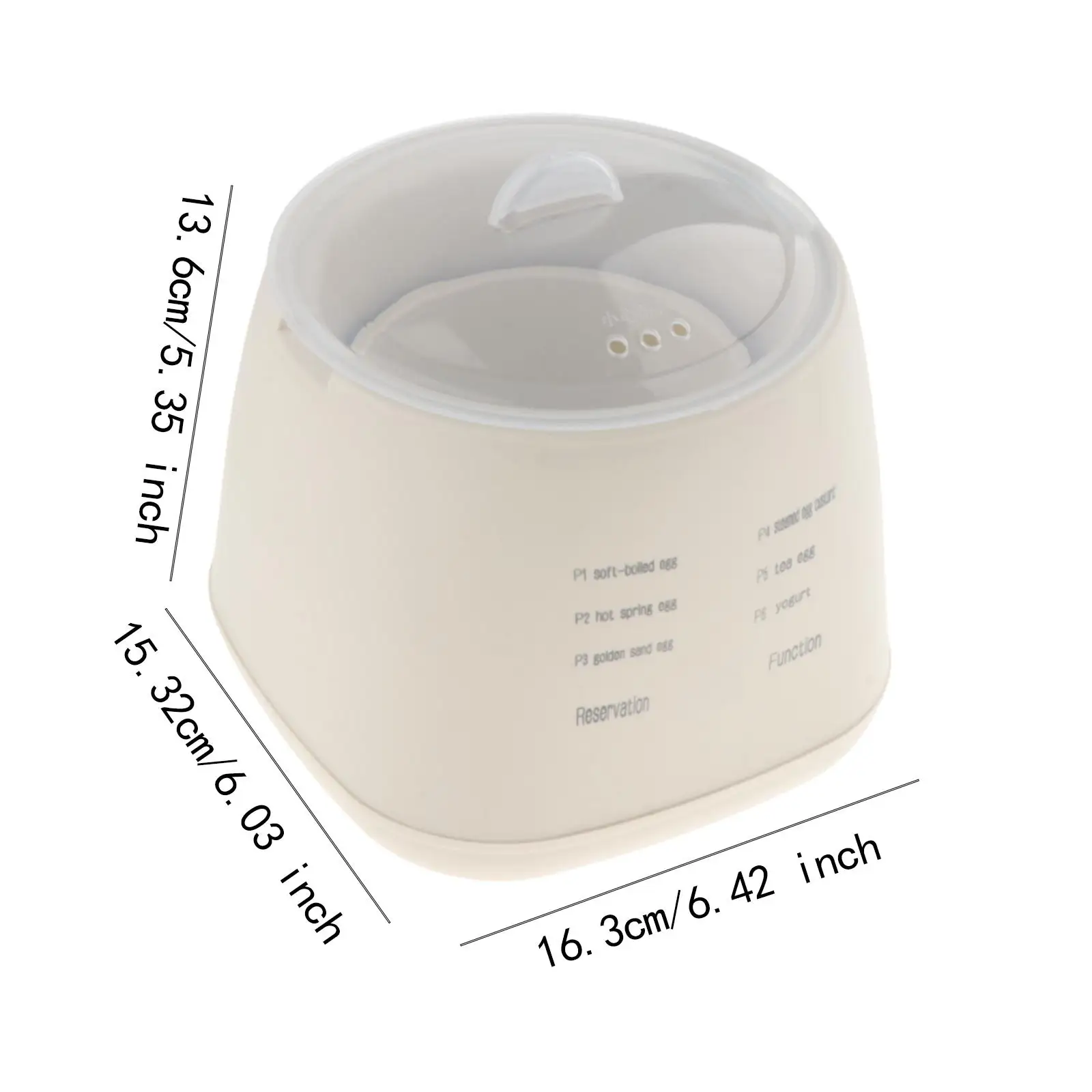 Rapid Electric Egg Cooker Practical Portable Multipurpose Kitchen Utensil Smart Kitchen for Dormitory Hotel Camping Home Office