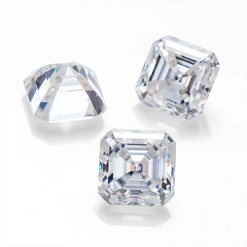 

Custom ASche moissanite Radean moissanite Fat Cube moissanite Yellow moissanite Wholesale