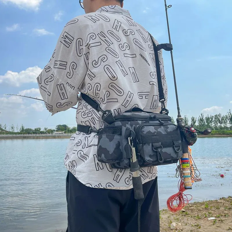  slider image of Black Fishing Tackle Shoulder