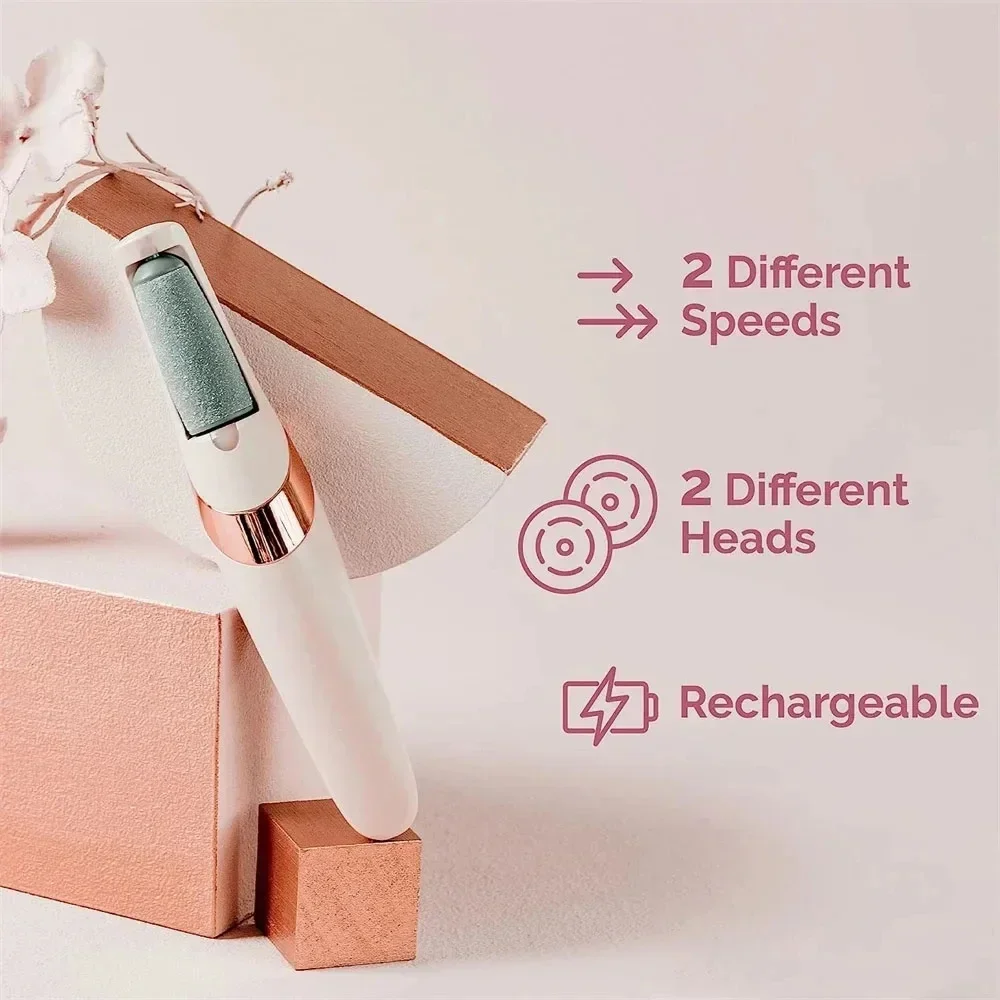 Electric Foot Grinding Skin Hard Rupture Skin Trimmer Dead Foot Pedicure Rechargeable Care Tool Feet Callus Remover
