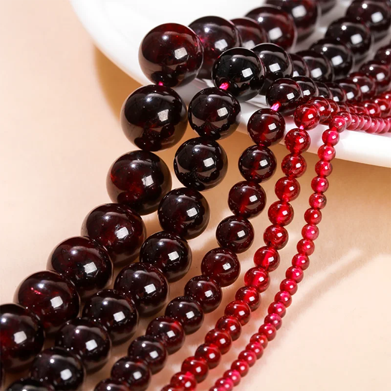 Braccialetti in pietra naturale da 4mm braccialetti con perline