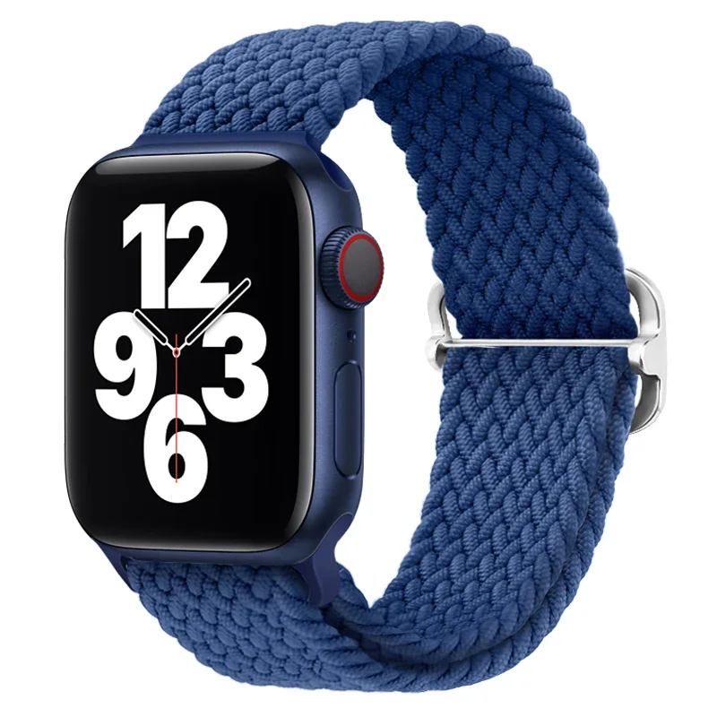 Nylon Braided Solo Loop Watch Band Strap – Universal Fit