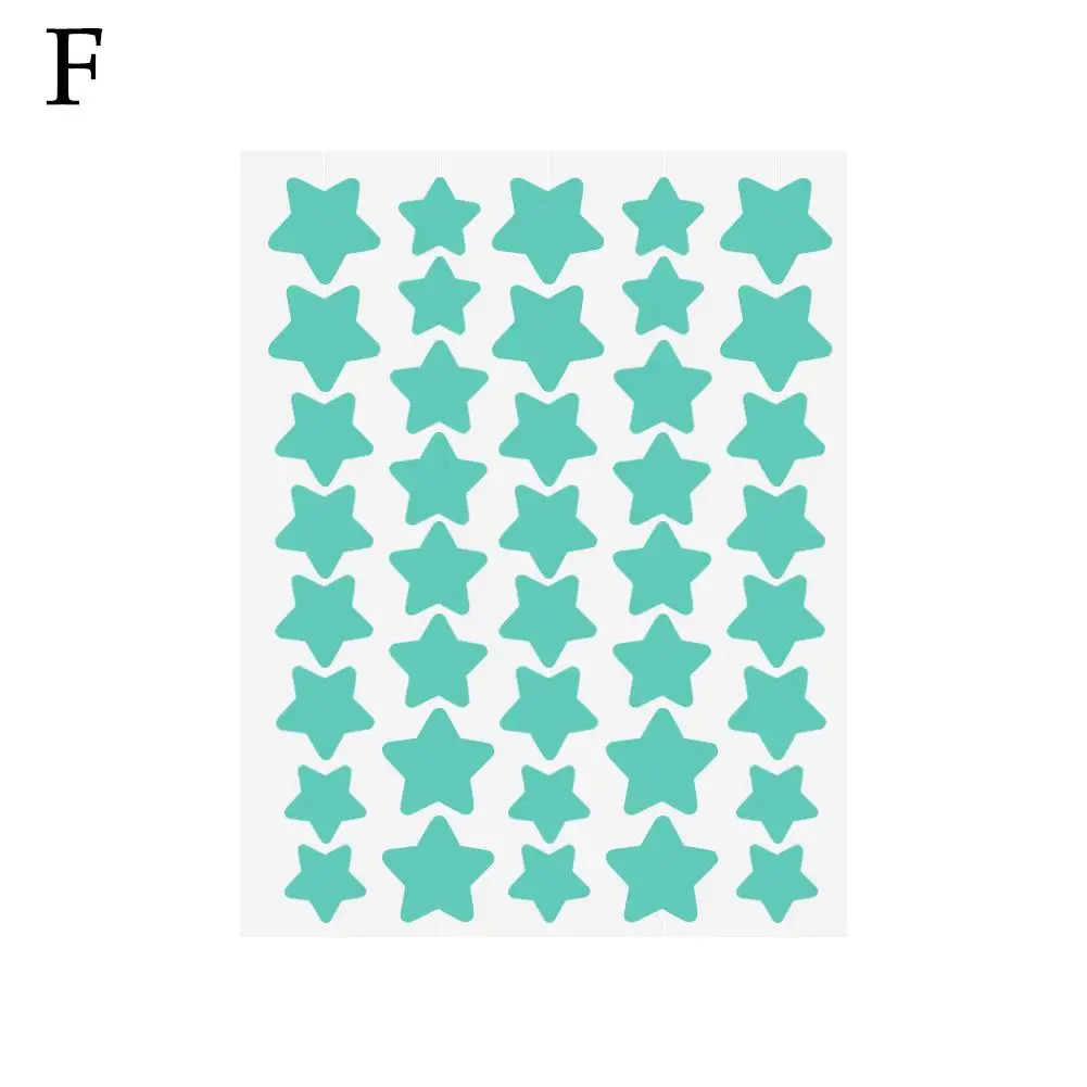 thumbnail image 1 of 40 parches de PE con forma de estrella de colores para eliminar granos: pegatinas invisibles y bonitas para cubrir granos, 1 of 6