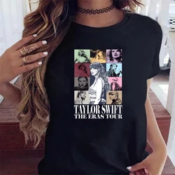 Trending Womens Tshirt Taylor Swift T-shirt Vintage Female Short Sleeve Tee Summer Fashion Print T Shirt for Fans Gift Clothing