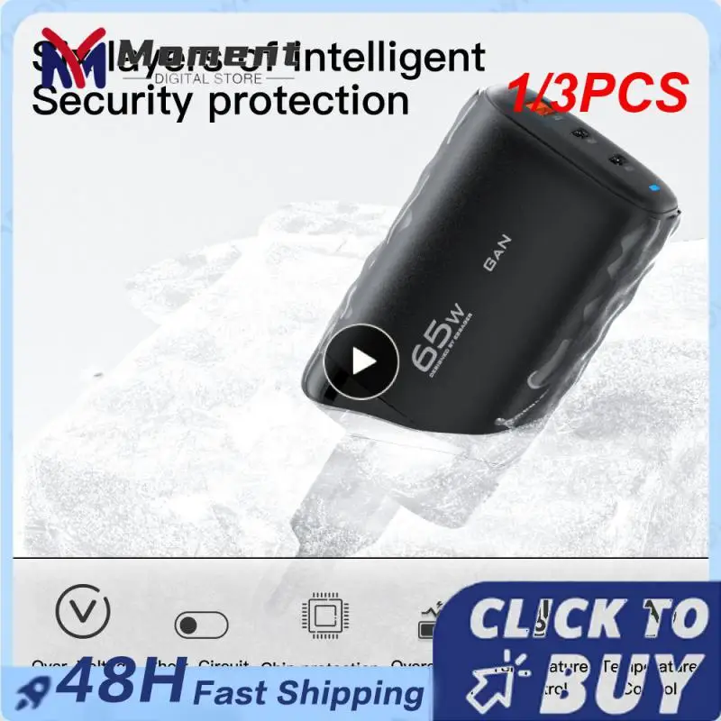 

1/3 шт. 65 Вт GaN USB Type C зарядное устройство для ноутбука PPS 45 Вт 25 Вт Быстрая зарядка для QC3.0 PD3.0 для iPhone14 13 телефона