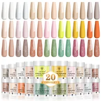 20 color crystal powder gift box set, used for 3D nail extensions, long-lasting beauty, giving mothers a high-end gift for Moth 1