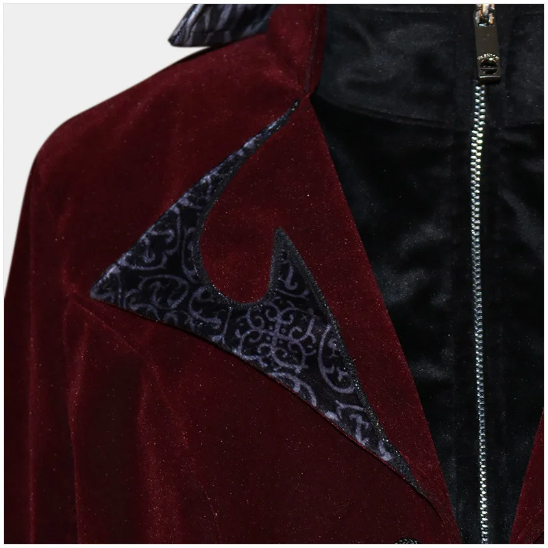 Veste Smoking Steampunk Gothique Homme – photo 9