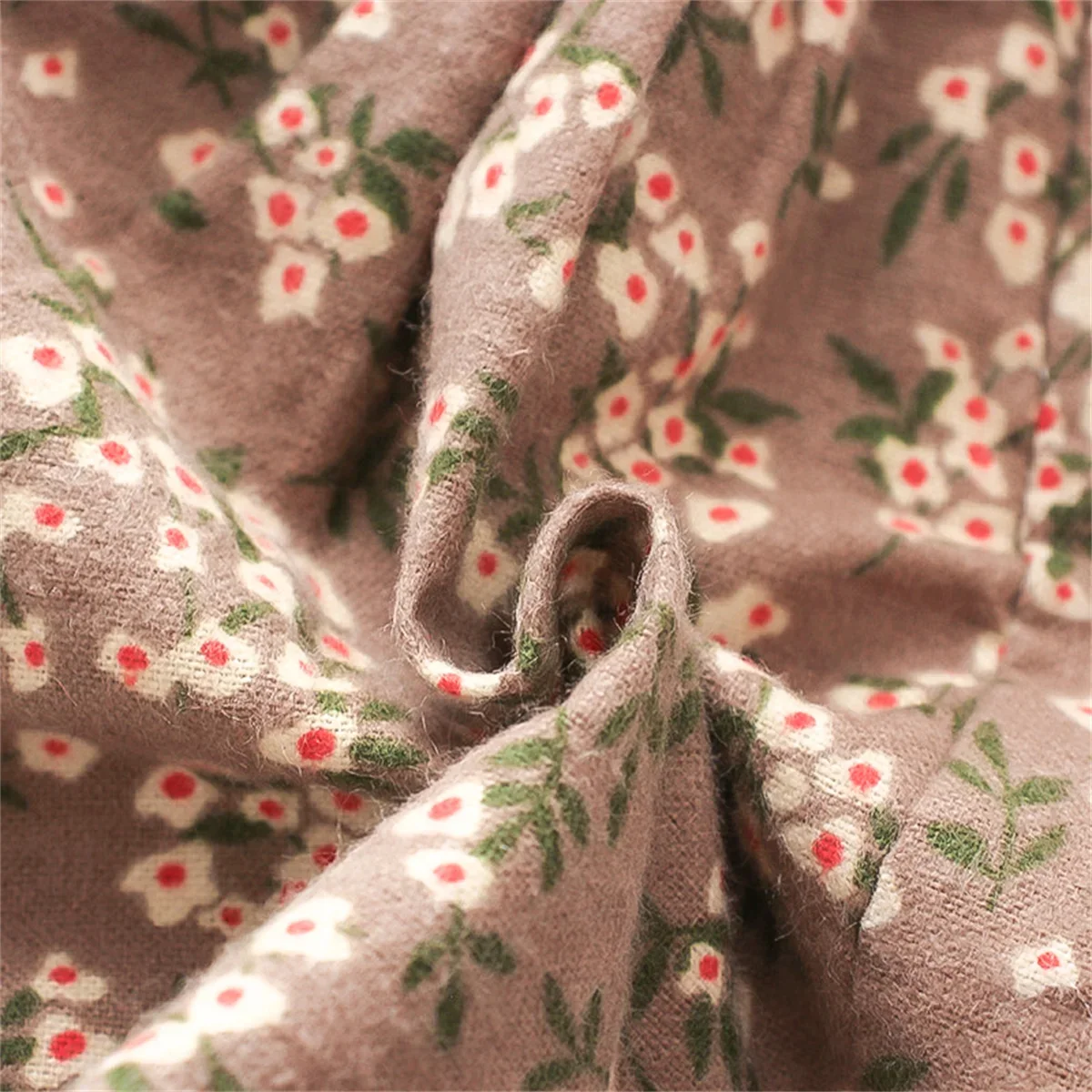 Fall Winter New Girls' Dress Floral Full Camp Bow - Uniqwear