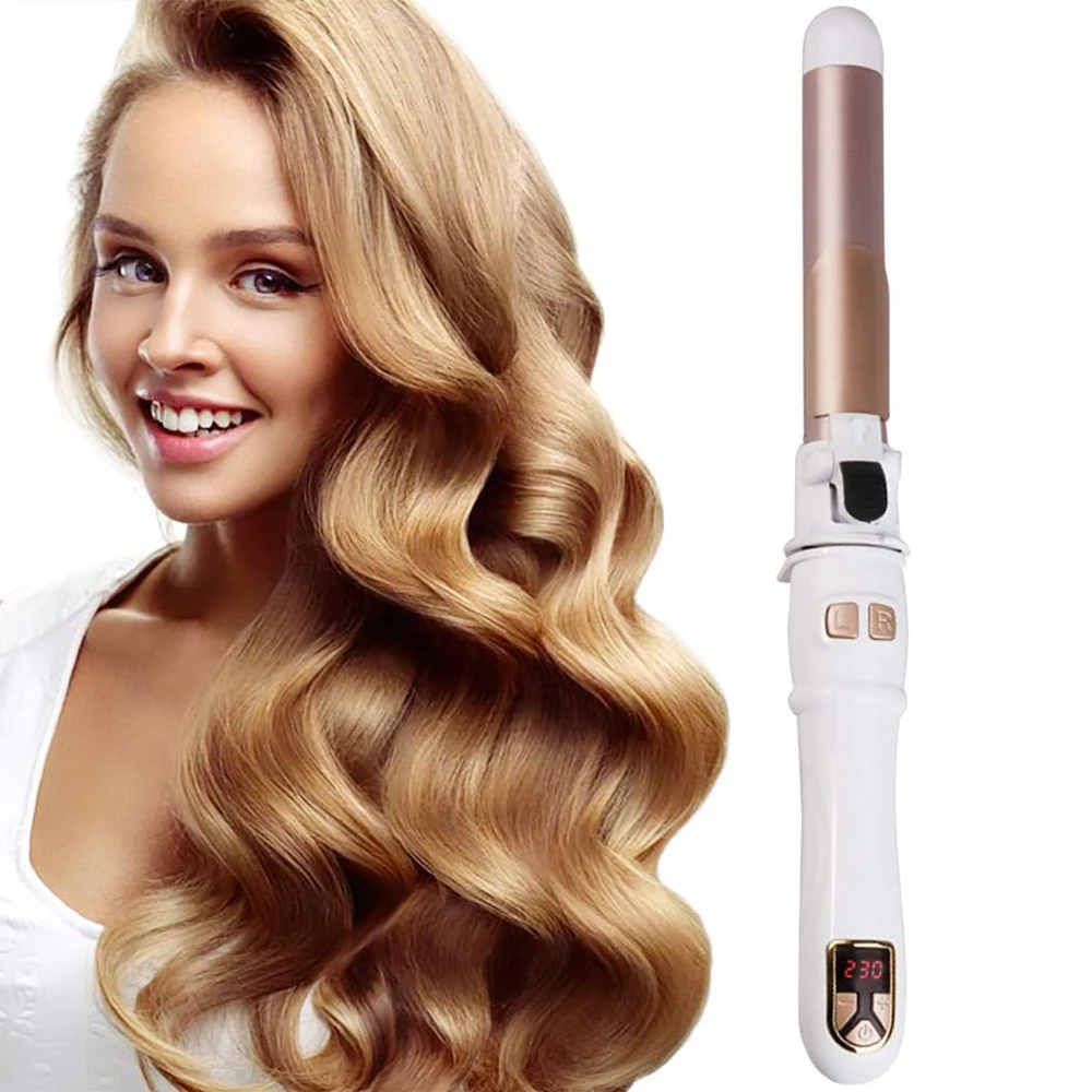 252832mmCeramicBarrelHairCurlersAutomaticRotatingCurlingIron